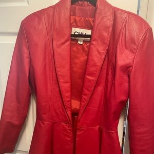 Chia Red Coat